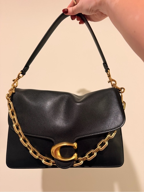 Coach Handbags - Coach Chain Tabby Shoulder Bag 30 in black